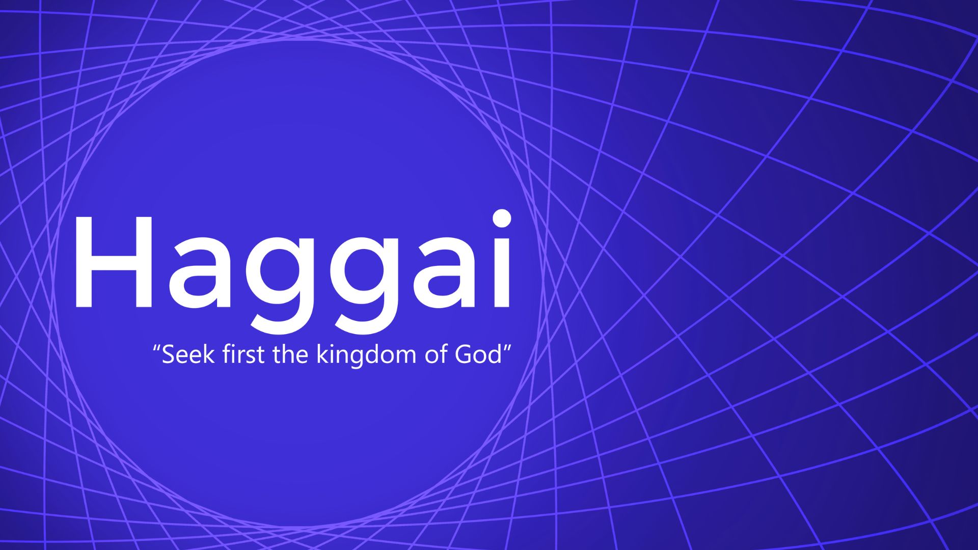 Haggai