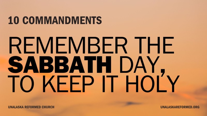 Remember the Sabbath Day, to Keep it Holy (Part 2)